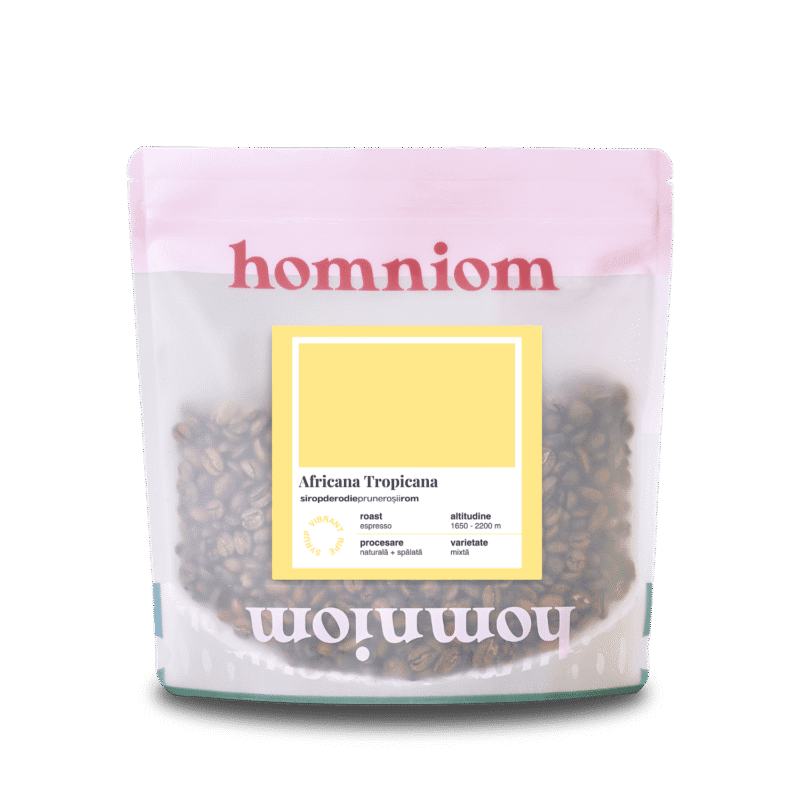 africana tropicana homniom coffee